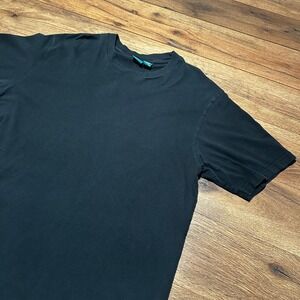 Vintage M Sport Black Blank T Shirt Mens XL